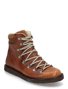 ANGULUS Boots - flat - with laces - ANGULUS - 2509/2991 COGNAC/COGNAC / brown