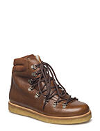 Boots - flat - with laces - 2509/1166 MEDIUM BROWN/COGNAC