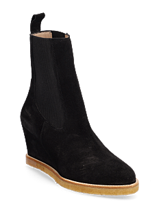 ANGULUS Booties - Wedge - ANGULUS - 1163/019 BLACK/BLACK / black