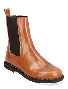 ANGULUS Boots - flat - ANGULUS - 1838/002 COGNAC/DARK BROWN / brown