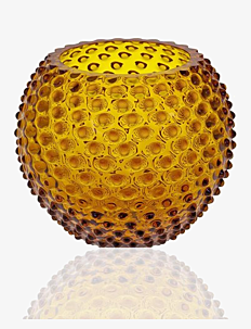 Anna von Lipa Hobnail Globe Vase 18 cm - Vis alt - AMBER / orange