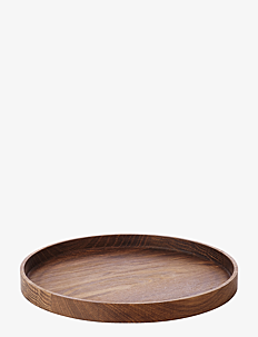 applicata Luna tray - Borddekning - SMOKED OAK / brown