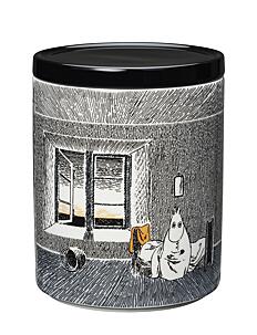 Arabia Moomin jar 1,2L True to its origins - Glasskrukker - GREY / grey