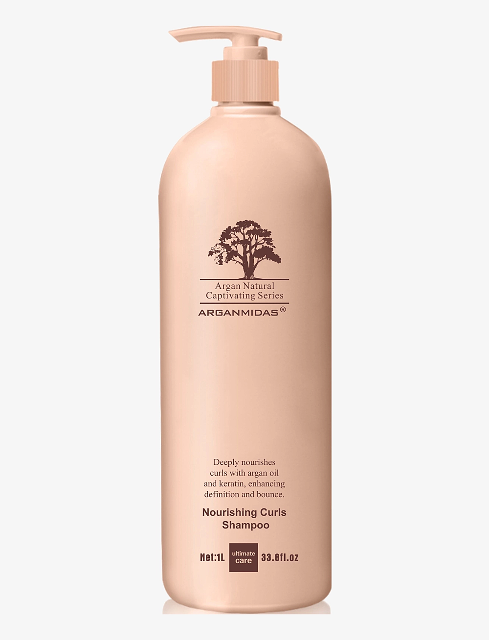 Arganmidas - Nourishing Curls Shampoo - shampo - no color - 1