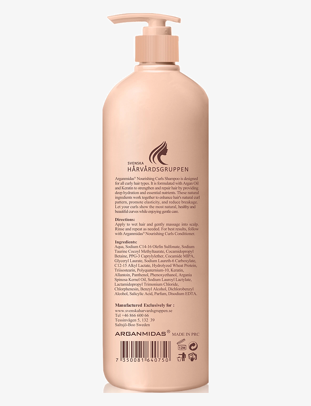 Arganmidas - Nourishing Curls Shampoo - shampo - no color - 2