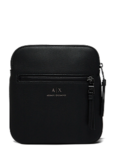 Armani Exchange MESSENGER BAG - Vesker - NERO / black