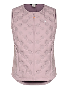 Asics NAGINO RUN PADDED GILET - Vester - WATERSHED ROSE / pink/rose