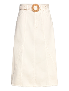 ba&sh SKIRT TINNA - Kolleksjoner - ECRU / cream