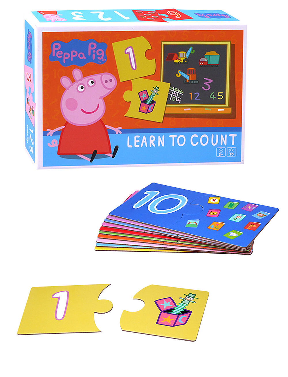 Peppa Pig - Peppa Pig Learn to count - lærerike spill - multiple color - 1