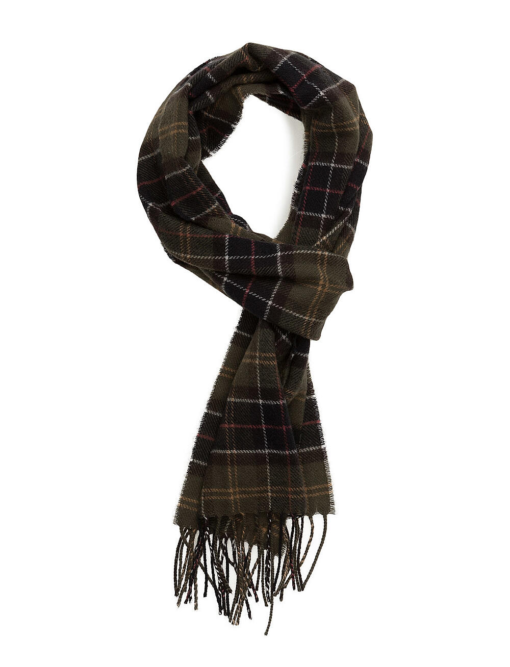 Barbour - Barbour Tartan Lambswool Scarf - classic tartan - 0