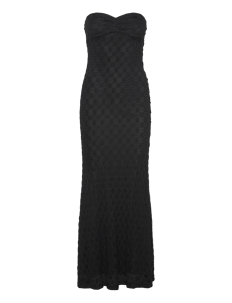 Bardot ADONI STRAPLESS MIDI DRESS - Selskapskjoler - BLACK / black