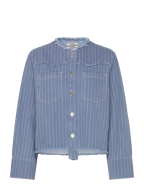 BO - BLUE PINSTRIPE DENIM