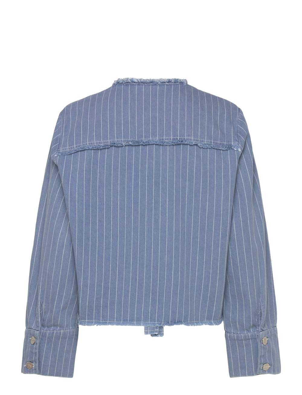 Baum und Pferdgarten - BO - jeansjakker - blue pinstripe denim - 1