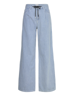 NANNY - BLUE PINSTRIPE DENIM