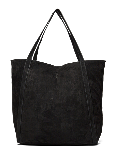 Becksöndergaard Suede Eden Bag - Kolleksjoner - BLACK / black