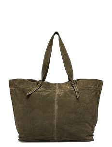 Becksöndergaard Suede Veg Aubrey Bag - Kolleksjoner - ARMY / khaki/green