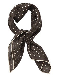 Becksöndergaard Ditsa Twill Sia Scarf - Julegaver til kvinner - HOT FUDGE BROWN / brown