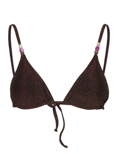 Becksöndergaard Beam Bella Bikini Top - Bikinier - CHOCOLATE TORTE / brown