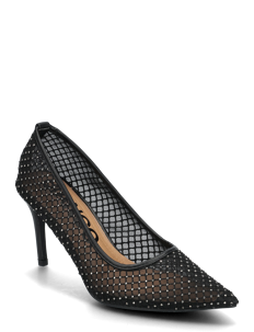 Bianco BIASASSY Pump Rhinestone Mesh - Klassiske pumps - BLACK / black