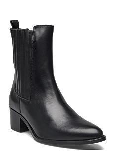 Bianco BIACAROL Chelsea Boot Smooth Leather - Kolleksjoner - BLACK / black