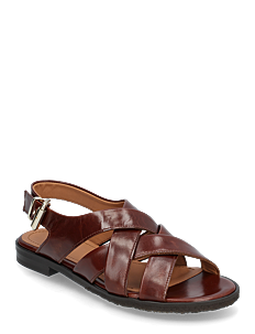 Billi Bi Sandals - Flate sandaler - COGNAC BARK CALF / brown