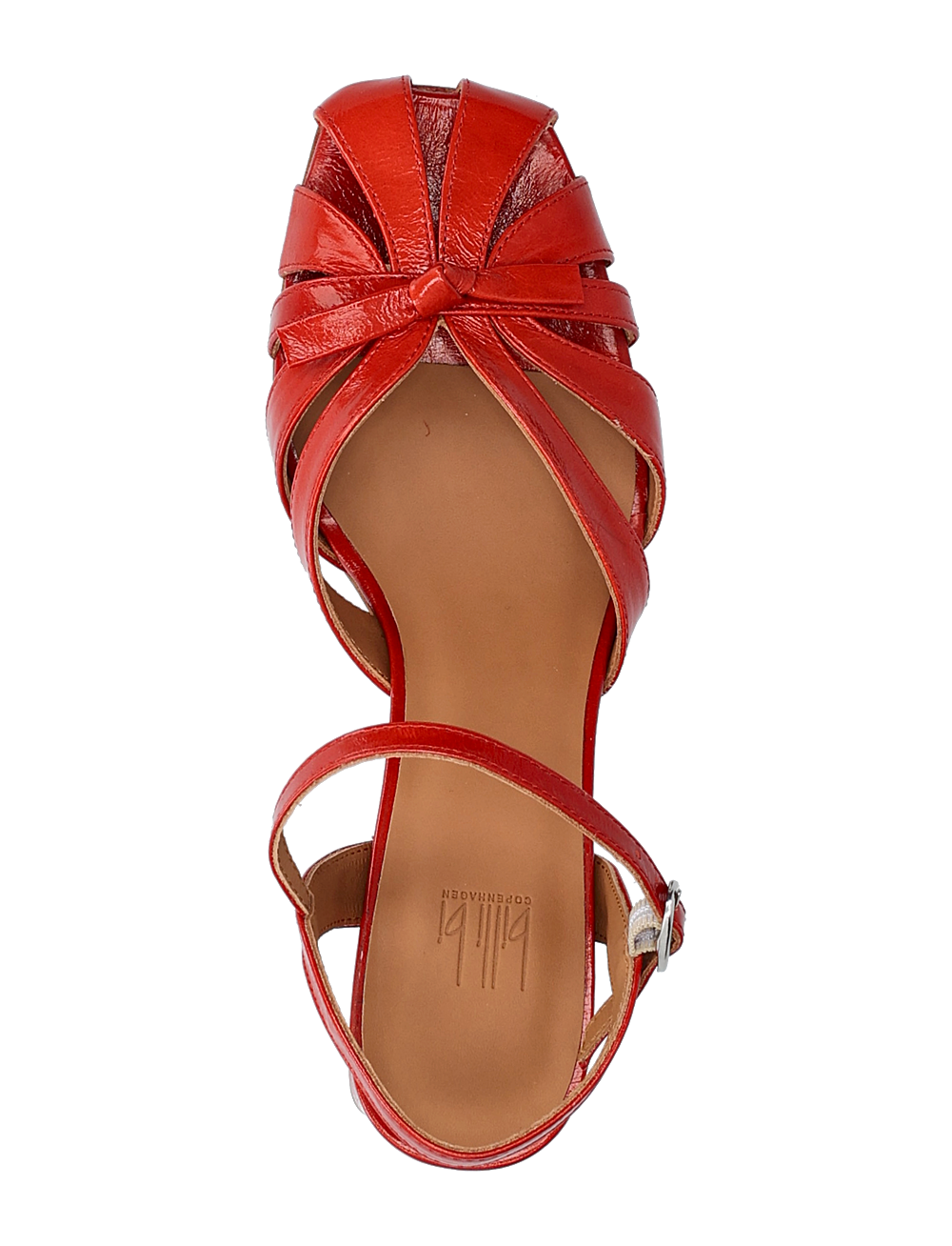 Billi Bi - Sandals - sandaler med hæl - fiesta red naplack - 3