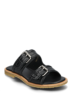 Billi Bi Trotter - Flate sandaler - BLACK CALF / black