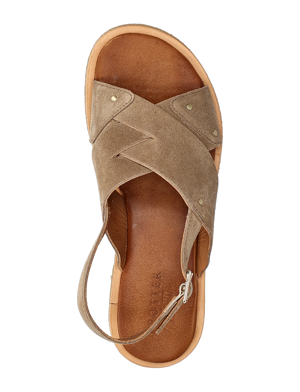 Billi Bi - Trotter - flate sandaler - sand  suede - 3