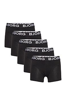 Björn Borg CORE BOXER 5p - Underbukser - MULTIPACK 2 / black