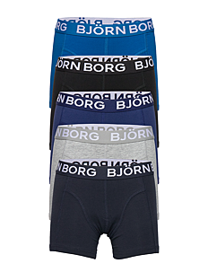 Björn Borg CORE BOXER 5p - Underbukser - MULTIPACK 9 / blue