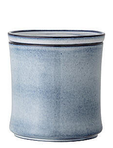 Bloomingville Sandrine Jar w/Lid - Glasskrukker - BLUE / blue