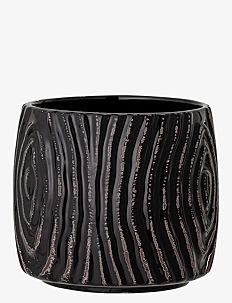 Bloomingville Atena Flowerpot - Utendørs - BLACK / black