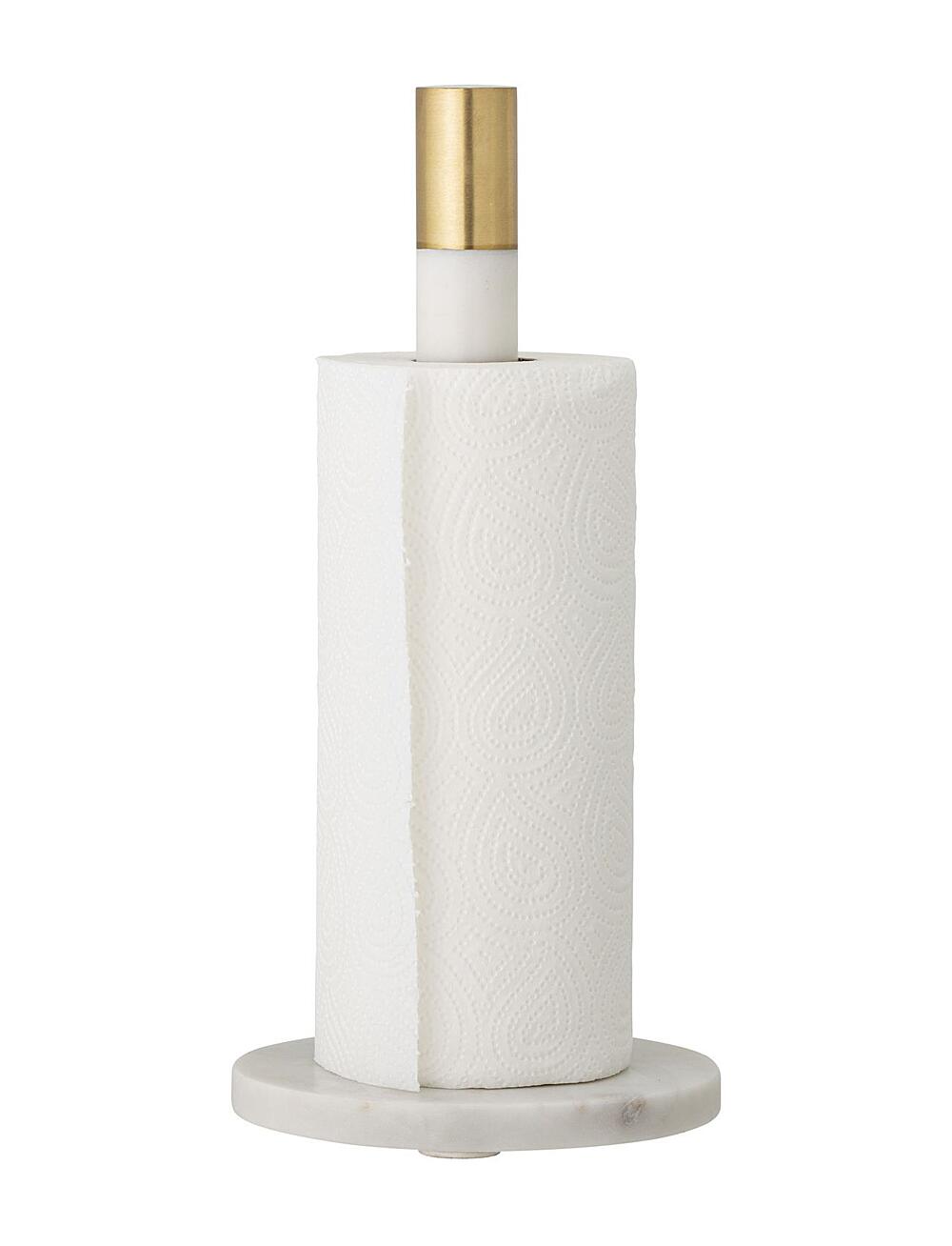 Bloomingville - Emira Kitchen Paper Stand - tørkerullholdere - white - 1