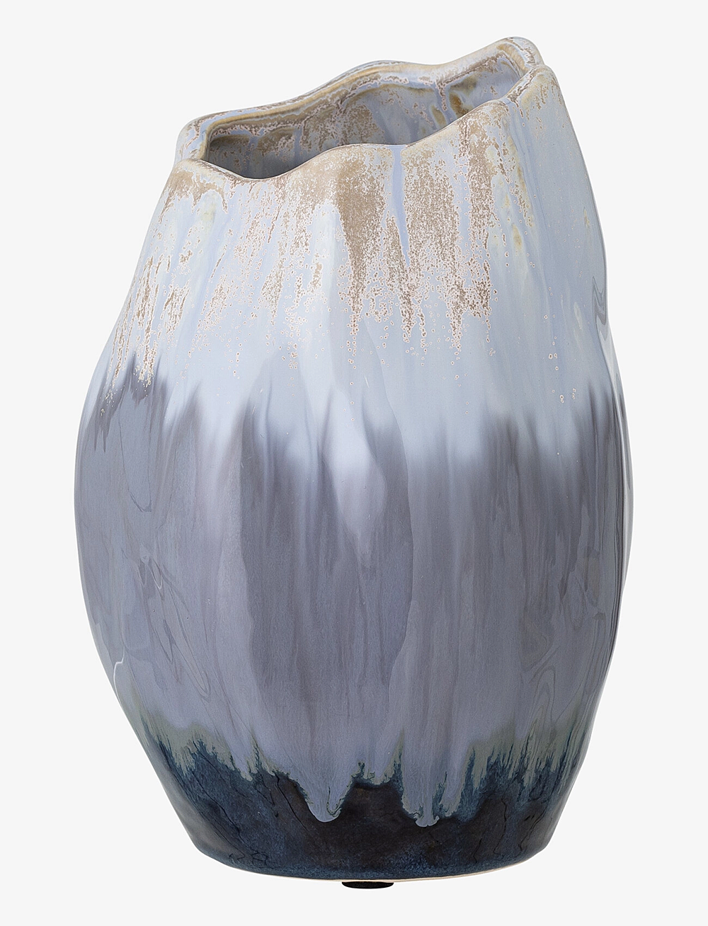 Bloomingville - Jace Deco Vase - vaser - white - 1