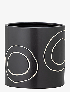 Bloomingville Troy Flowerpot - Utendørs - BLACK / black