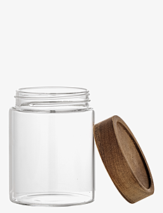 Bloomingville Kauna Jar w/Lid - Glasskrukker - CLEAR / undefined