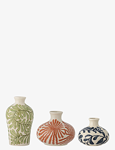 Bloomingville Fauni Vase - Vaser - GREEN / green