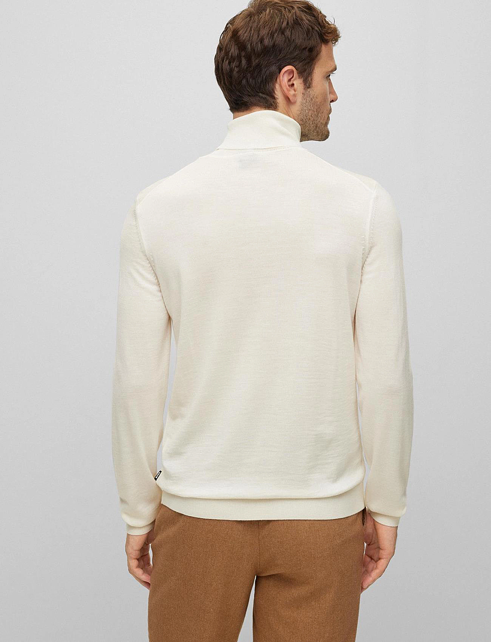 BOSS - Musso-P - turtleneck - open white - 5