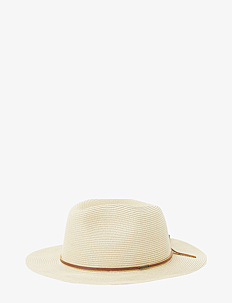 Brixton Wesley Straw Packable Fedora - Stråhatter - TAN / beige