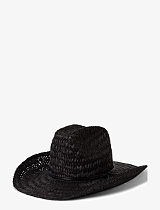 Brixton Houston Ii Straw Cowboy - Stråhatter - BLACK / black