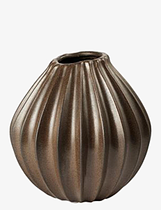 Broste Copenhagen Wide Vase S - Vaser - ANTIQUE BROWN / brown