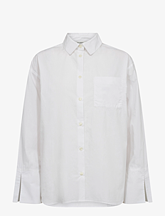 Bruun & Stengade BS Sophie Regular Fit Shirt - Bruun & Stengade - WHITE / white