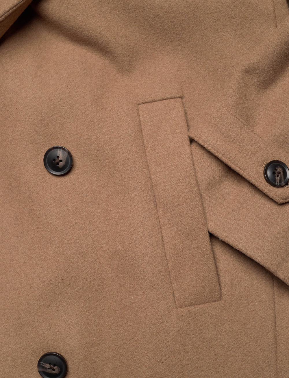 Bruun & Stengade - BS Kaylee Coat - ullkåper - camel - 4