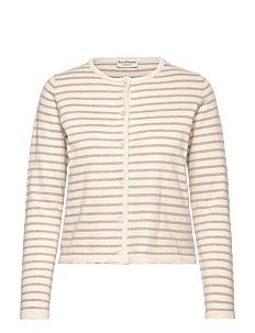 Bruun & Stengade BS Melina Regular Fit Knitwear - Bruun & Stengade - SAND/WHITE / beige