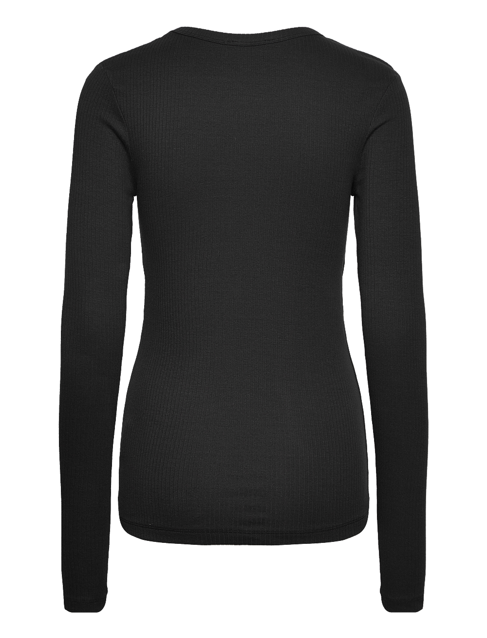 Bruun & Stengade - BS Margrethe Regular Fit Top - langermede skjorter - black - 1