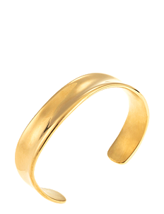 By Jolima Wave bangle - Armbånd - GOLD / gold