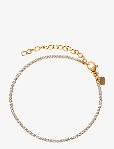 By Jolima Cloé tennisbracelet - Armbånd - GOLD / gold