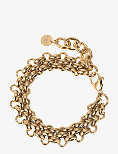 By Jolima Jackie bracelet, gold - Lenkearmbånd - GOLD / gold