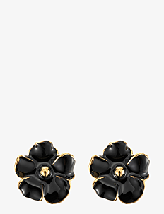 By Jolima Daisy earring - Øredobber - BLACK / black