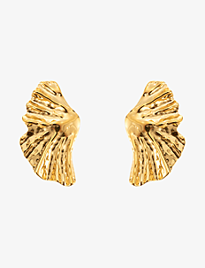 By Jolima Feather earring - By Jolima - GOLD / gold